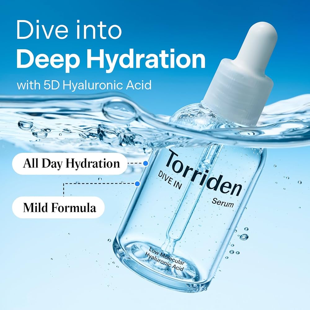 Sérum à l'acide hyaluronique Torriden DIVE-IN – 50 ml