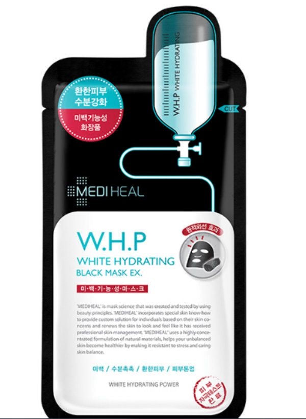 Mediheal W.H.P White Hydrating Black Mask EX. – Masque éclat hydratant noir