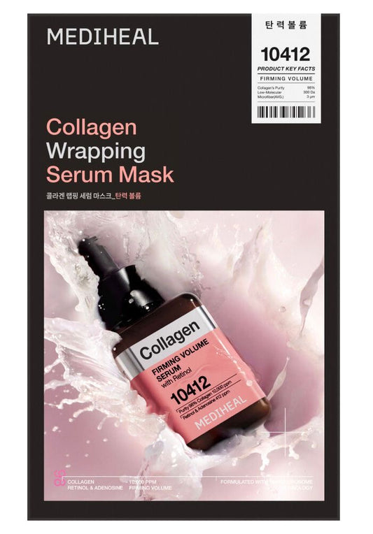 Mediheal Collagen Wrapping Serum Mask – Masque raffermissant & volumisant