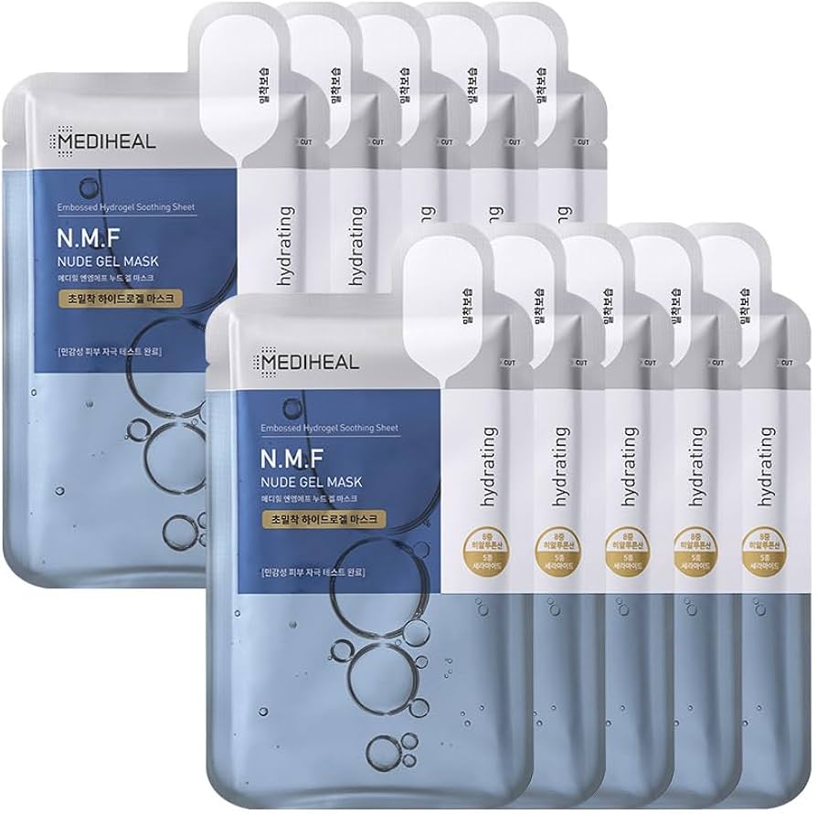 Masque gel hydratant Mediheal NMF Nude (10 unités)