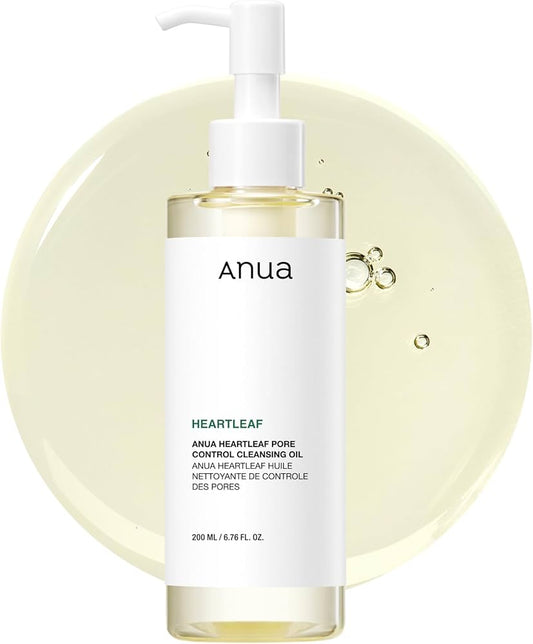 Huile nettoyante Anua Heartleaf Pore Control – 200 ml
