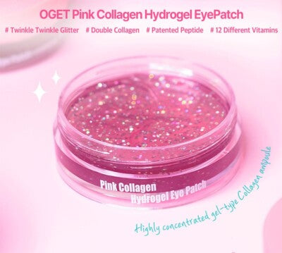 Patchs pour les yeux pailletés O!GETi – 60 patchs