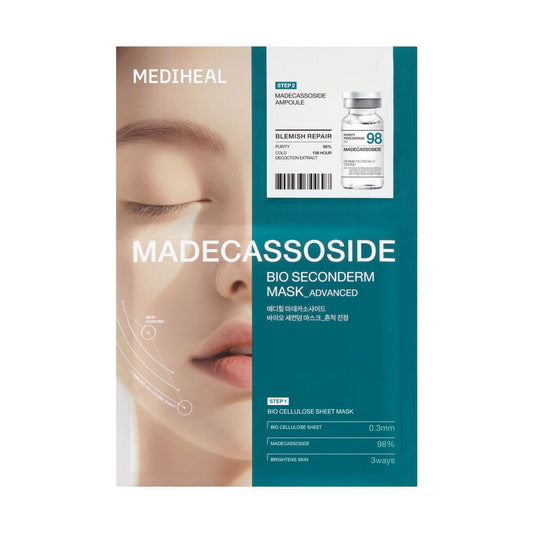 Mediheal Madecassoside Bio Secondderm Mask Advanced – Masque réparateur & apaisant