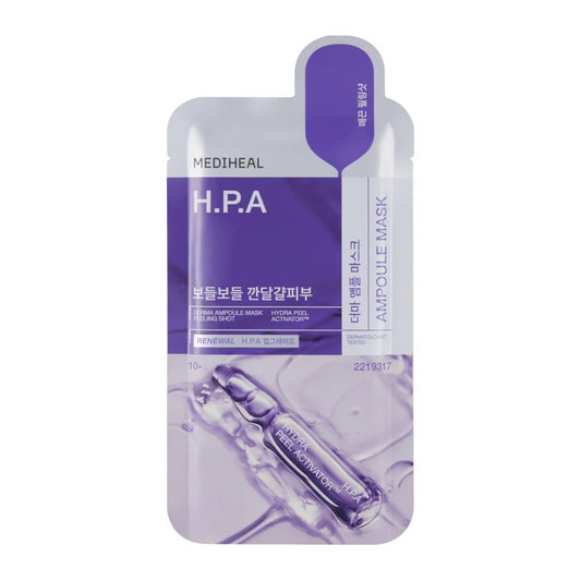 Mediheal H.P.A Ampoule Mask – Masque peeling doux & hydratant