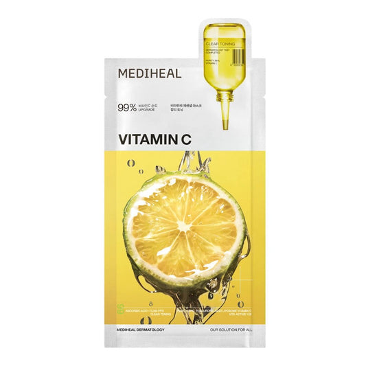 Mediheal Vitamin C Essential Mask – Masque éclat et tonifiant
