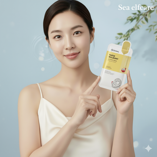 Mediheal Paper Mulberry 4D White Mask – Masque éclat et unifiant